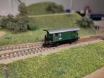 Fleischmann piccolo 8055K wagon met profikoppelingen, Gebruikt, Gelijkstroom, Verzenden, Fleischmann
