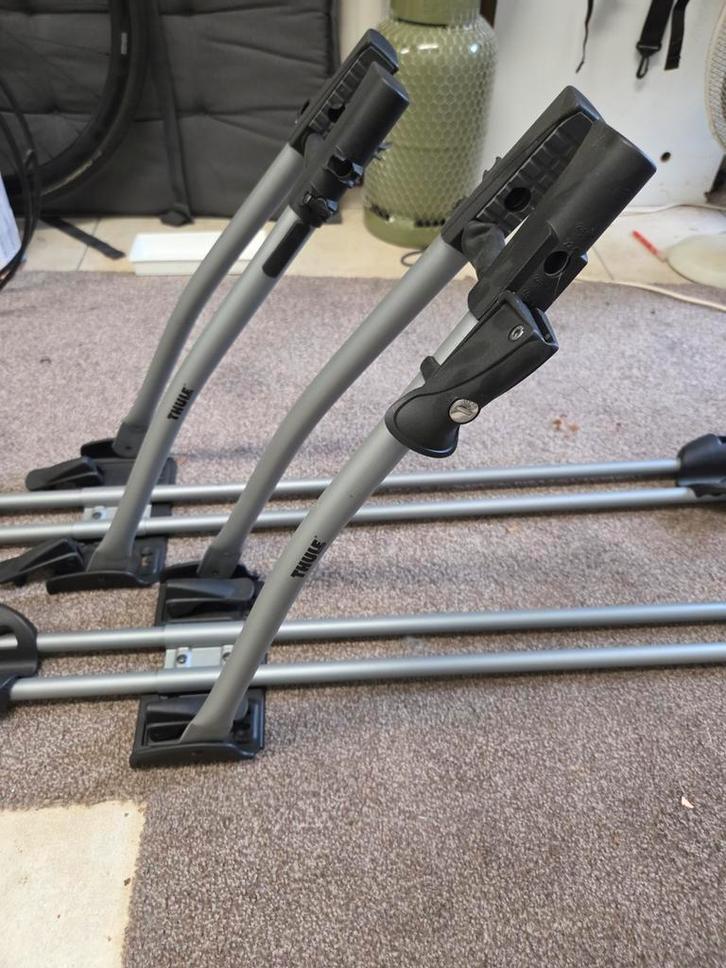 Thule Fietsendrager - Topkwaliteit!, Auto diversen, Fietsendragers, Gebruikt, Dakdrager, 2 fietsen, Ophalen of Verzenden