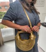 Tasje shiny goudkleur, Sieraden, Tassen en Uiterlijk, Tassen | Damestassen, Ophalen of Verzenden, Zo goed als nieuw, Overige kleuren