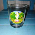 Klein limonadeglaasje met afbeelding van bartje, Ophalen, Glas of Glazen, Gebruikt, Glas