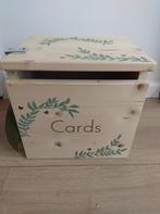 Kaartenbox / cadeaubox / cadeaudoos / enveloppendoos, Ophalen, Zo goed als nieuw, Overige typen, Geboorte of Huwelijk