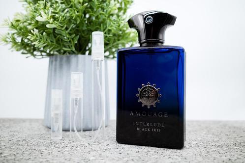Amouage Interlude Black Iris Parfum Sample Tester Decant, Sieraden, Tassen en Uiterlijk, Uiterlijk | Parfum, Nieuw, Verzenden