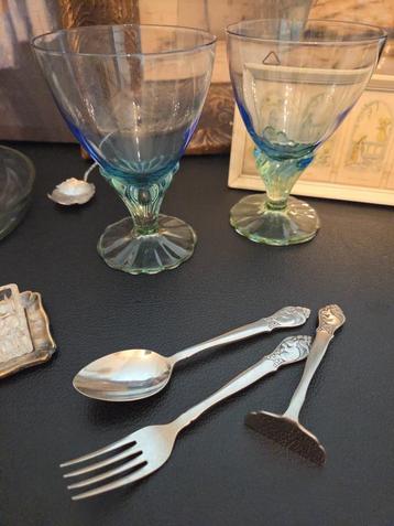 Kinderbestekje 3 delig verzilverd Gero Zilmeta beschikbaar voor biedingen