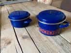 Retro pannen, Huis en Inrichting, Keuken | Potten en Pannen, Ophalen of Verzenden, Gebruikt