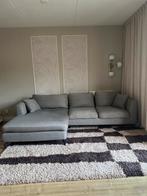 Grijze hoekbank, Huis en Inrichting, Banken | Bankstellen, Ophalen, 250 tot 300 cm, Gebruikt, Hoekbank