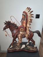 Indiaan op paard Beeld, Ophalen, Zo goed als nieuw