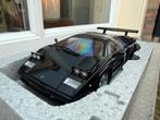 1:18 Lamborghini Countach 25th Anniversary zwart Autoart, Hobby en Vrije tijd, Modelauto's | 1:18, Auto, Autoart, Nieuw, Ophalen of Verzenden