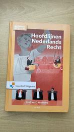 C.J. Loonstra - Hoofdlijnen Nederlands recht, Ophalen of Verzenden, Zo goed als nieuw, C.J. Loonstra