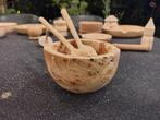 Herinnering in hout, van een boom uit je tuin., Antiek en Kunst, Ophalen of Verzenden