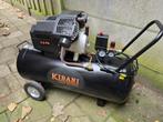 Te koop Kibani compressor 100ltr, Doe-het-zelf en Verbouw, Compressors, Ophalen, Gebruikt, 200 tot 400 liter/min, Mobiel