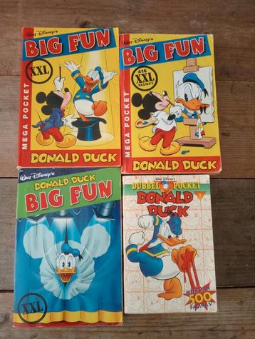 Donald Duck XXL en dubbel dik pockets beschikbaar voor biedingen
