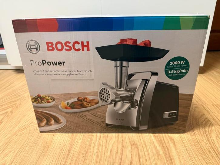 Bosch MFW67440 ProPower Vleesmolen, Huis en Inrichting, Keuken | Keukenbenodigdheden, Zo goed als nieuw, Ophalen