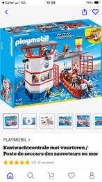 Playmobil Kustwachtcentrale met Vuurtoren, Kinderen en Baby's, Speelgoed | Playmobil, Ophalen, Zo goed als nieuw, Complete set