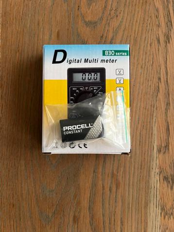 Digitale multimeter *NIEUW* beschikbaar voor biedingen