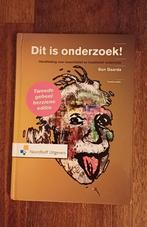 Dit is onderzoek! Baarda, Boeken, Gelezen, Ben Baarda, Gamma, HBO