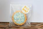 Geboorte en babyshower traktatie - geboortekoekje in zakje, Ophalen of Verzenden, Nieuw, Feestartikel, Geboorte of Huwelijk