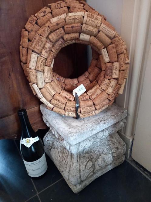 SET Kransen met wijnkurken/cava kurken, Antiek en Kunst, Curiosa en Brocante, Ophalen of Verzenden