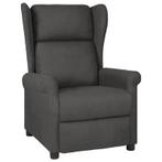 Fauteuil verstelbaar stof donkergrijs, 2441EA, Nieuw, Ophalen of Verzenden, Info@variatostore.com