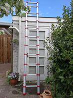 telescoop ladder, Doe-het-zelf en Verbouw, Ladders en Trappen, Ophalen, Zo goed als nieuw, Ladder, Opvouwbaar of Inschuifbaar