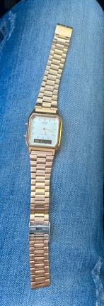 Mooie casio horloge zo goed als nieuw, Ophalen of Verzenden, Zo goed als nieuw, Staal, Casio