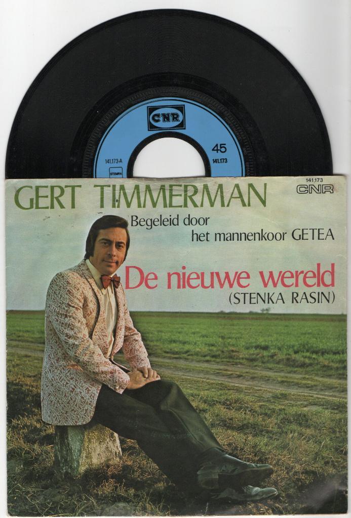 Gert Timmerman – De Nieuwe Wereld, Cd's en Dvd's, Vinyl | Nederlandstalig, Gebruikt, Overige genres, Overige formaten, Ophalen of Verzenden