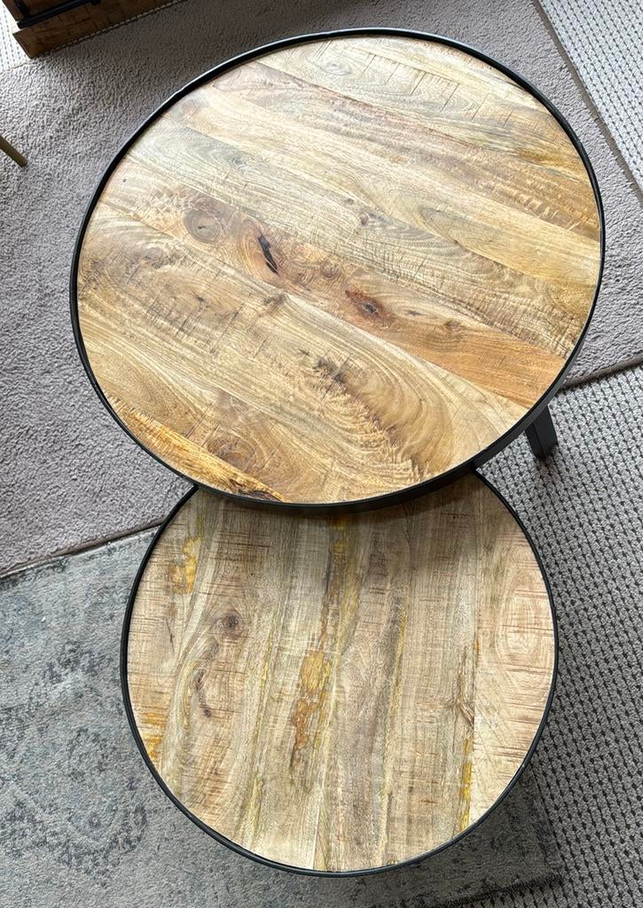 Salontafelset Sanne, Overige materialen, Salontafel set, Kringloopehb41@hotmail.com, Rond