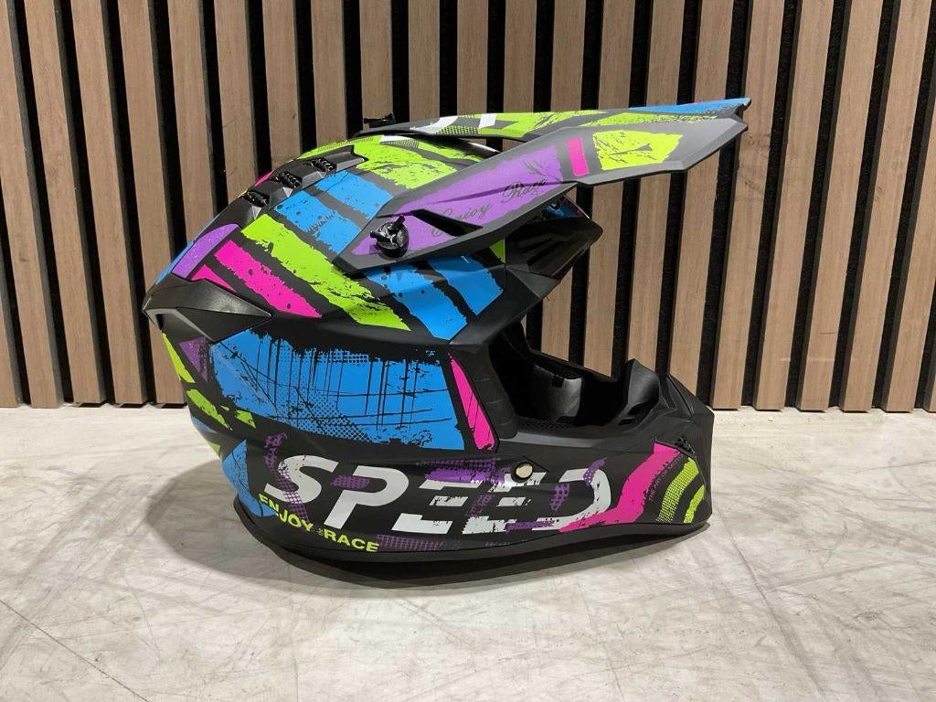 Ultra motocross helm in alle kleuren en maten beschikbaar‼️, Motoren, Kleding | Motorhelmen, XS, Offroadhelm, Ophalen, Nieuw met kaartje