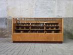 Jaren 60 Duitse Toonbank Vintage Winkel Vitrine Laden Kast 4, Metaal, Gebruikt, 150 tot 200 cm, Ophalen of Verzenden