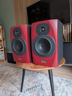 Tannoy Reveal Monitoren + Phonic Max 860 Versterker, Gebruikt, 120 watt of meer, Front, Rear of Stereo speakers, Ophalen