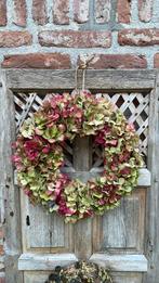 Hortensia krans in prachtige kleuren, Ophalen of Verzenden, Nieuw