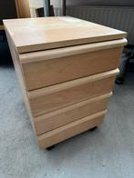 Soliede houten ladekastjes (2 stuks), Ophalen, Modern klassiek, 50 tot 100 cm, Zo goed als nieuw
