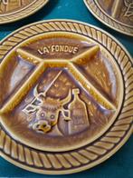 foundue borden frans vintage, Antiek en Kunst, Antiek | Servies los, Ophalen of Verzenden