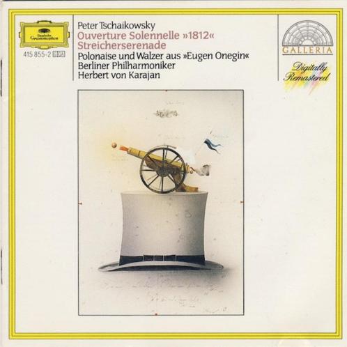 TSCHAIKOWSKY Ouverture solennelle CD VON KARAJAN DG GALLERIA, Cd's en Dvd's, Cd's | Klassiek, Gebruikt, Orkest of Ballet, Romantiek