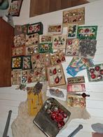 Antieke Kerstballen , kerstblik, kerstversiering. Engelen va, Diversen, Ophalen