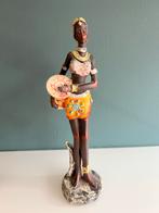 Kaapverdisch Beeldje Afrikaanse Vrouw, Antiek en Kunst, Ophalen of Verzenden