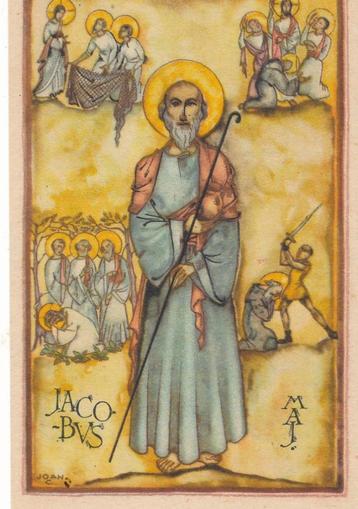 12 Devotieprentjes Apostelen getekend door Joan Colette beschikbaar voor biedingen