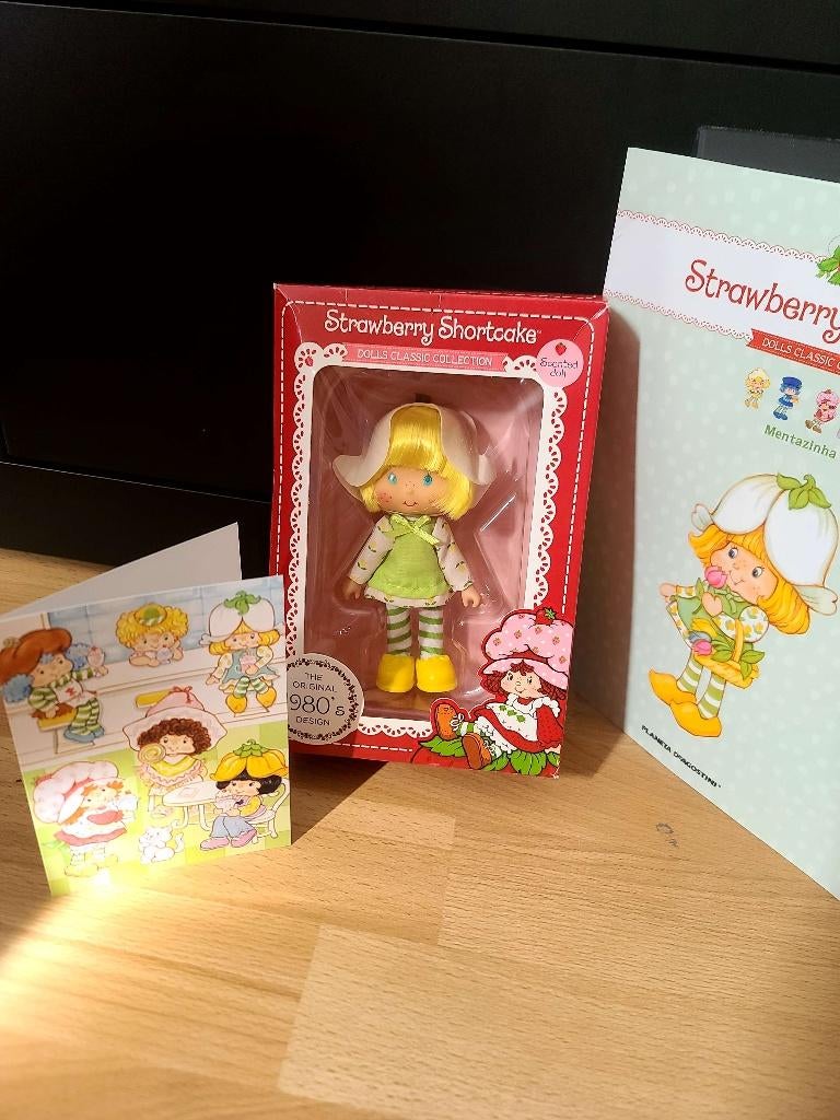 Poppen- Strawberry Shortcake - Mint, Verzamelen, Poppen, Zo goed als nieuw, Pop, Ophalen of Verzenden