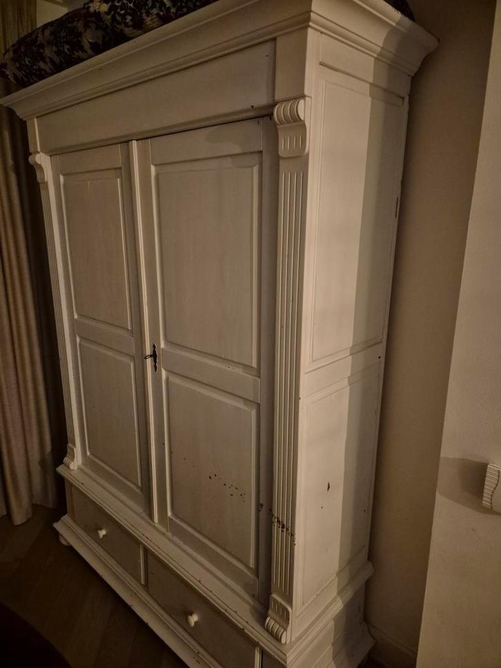 Brocante grenen kast, Huis en Inrichting, Kasten | Kledingkasten, Gebruikt, 50 tot 100 cm, 50 tot 75 cm, Ophalen