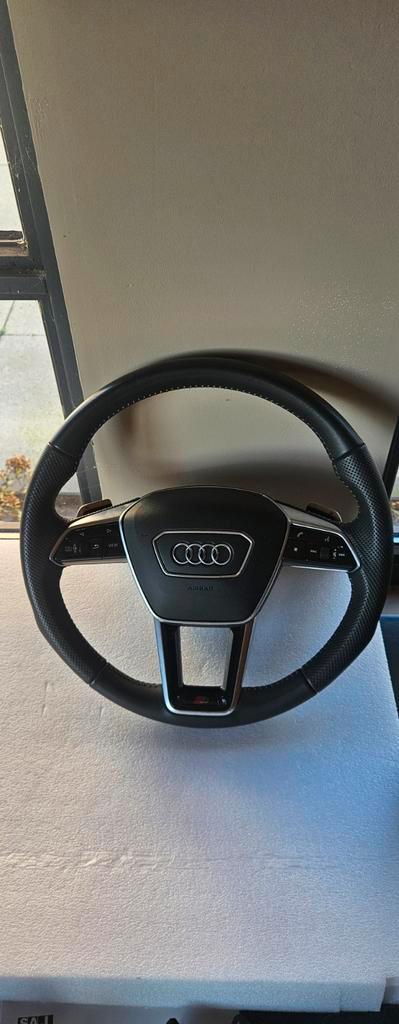 Audi A6 C8 S-Line Stuur 2019, Auto-onderdelen, Besturing, Audi, Gebruikt, Ophalen of Verzenden