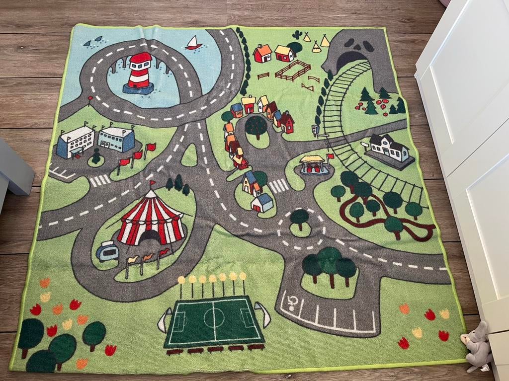 Groot speelkleed, Kinderen en Baby's, Ophalen, Zo goed als nieuw