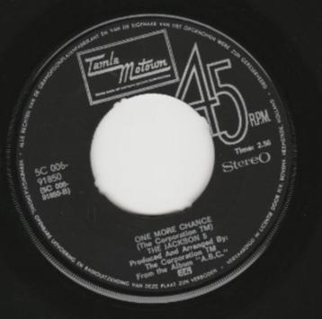 Jackson 5 I'll Be There & One More Chance  Tamla Motown   beschikbaar voor biedingen