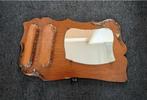 Vintage halspiegel jaren '50-'60 kledingborstels ornamenten, Antiek en Kunst, Ophalen of Verzenden, Overige vormen, Minder dan 50 cm