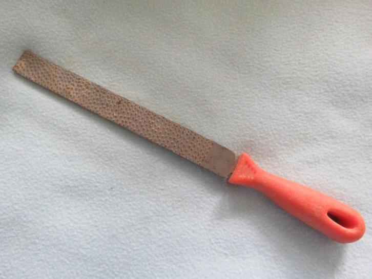 Beeldhouwgereedschap Metaalgrit rasp grof 20 cm, Doe-het-zelf en Verbouw, Gereedschap | Handgereedschap, Gebruikt, Ophalen of Verzenden