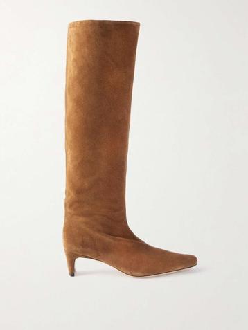 staud wally tan suede high boots hoge laars | 38 beschikbaar voor biedingen