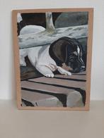 Schilderij hond Jack Russel, Antiek en Kunst, Ophalen of Verzenden