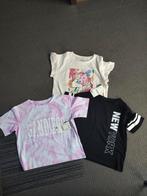 Pakketje van 3 shirtjes, maat 134, meisje, zomer, nieuw!, Ophalen of Verzenden, Nieuw