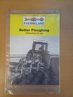 Gebruikershandleiding Kverneland ploegen, Ophalen of Verzenden, Gelezen, Tractor en Landbouw