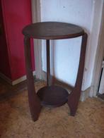 Eiken plantentafel, bijzettafel. Amsterdamse school, Ophalen, Minder dan 55 cm, Gebruikt, Amsterdamse style