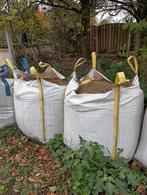 Geel zand,  ophoogzand, straatzand, Tuin en Terras, Zand, Ophalen, Zo goed als nieuw, Ophoogzand