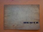 Aantekeningen boekje Deutz, Boeken, Ophalen of Verzenden, Gelezen, Tractor en Landbouw